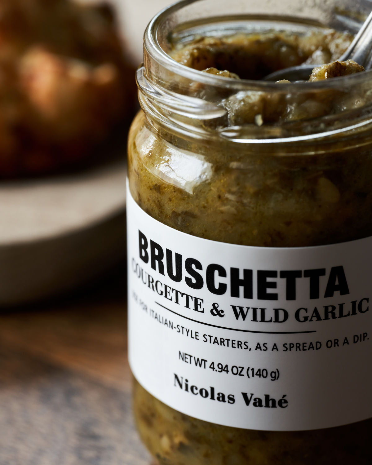 Bruschetta mit Zucchini & Knoblauch
